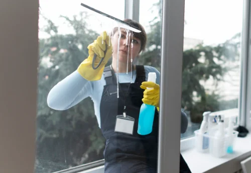 Nettoyage de vitres intérieures et extérieures à Branceilles
